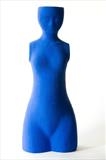 Blue Torso by Jilly Sutton, Sculpture, stone, pigment