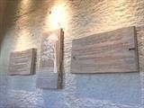 Dartington Hall Triptych by Jilly Sutton ARBS, Sculpture, Wood