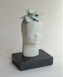 Geisha Girl by Jilly Sutton ARBS, Sculpture, Bronze