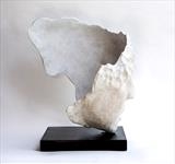 'Head Wind' by Jilly Sutton ARBS, Sculpture, Lime-stone cast