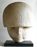 Mars. God of War by Jilly Sutton ARBS, Sculpture, Wood