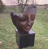 Tiltyard Lady by Jilly Sutton ARBS, Sculpture, Bronze